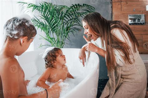 mom baths son|Mother Son Bath Stock Footage: Royalty